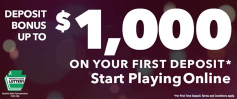pa ilottery promo code|$1 Bonus Money .